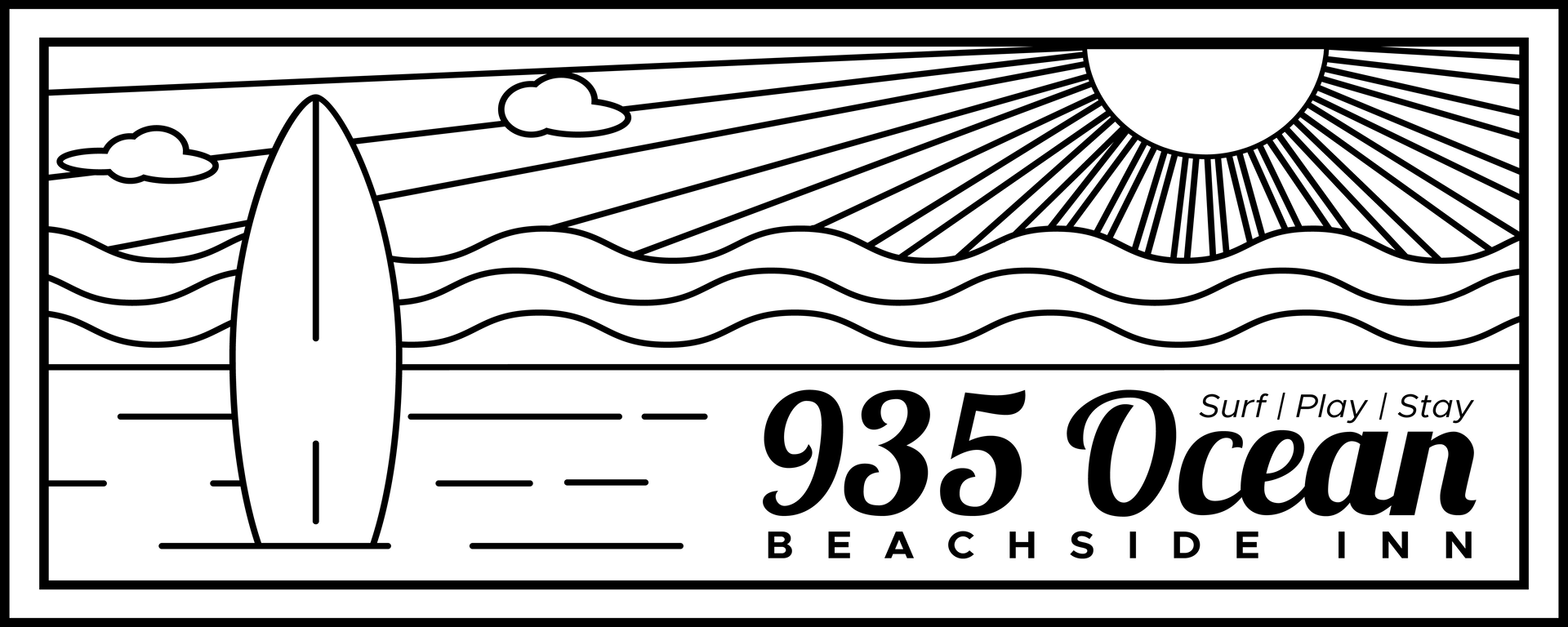 935 Surf Shack Logo